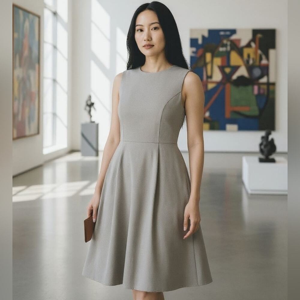 NWOT | Elegant | Green Sleeveless Dress | 2X
